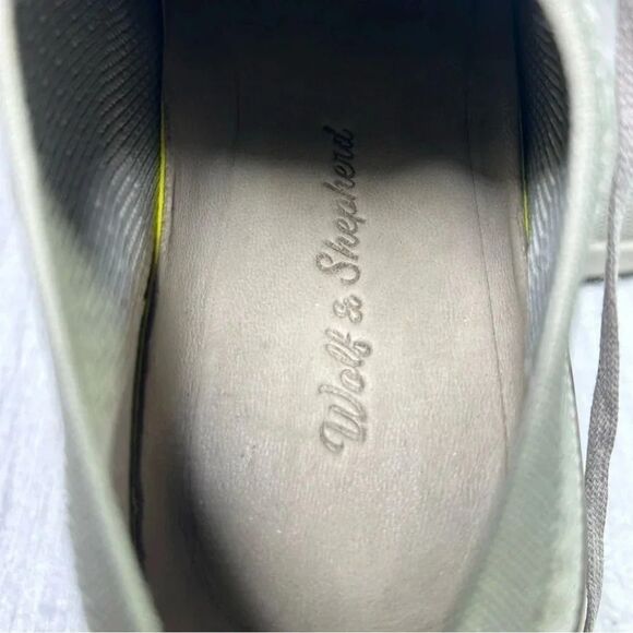 Wolf and Shepherd SwiftKnit Grey Knit Casual Derby Oxford Dress Shoe Mens Size 7 - Picture 10 of 10